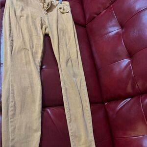 Michael Kors Tan Chinos Classic Straight-Leg